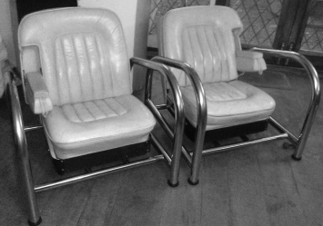 Two 1970s Vintage Rolls Royce Chairs